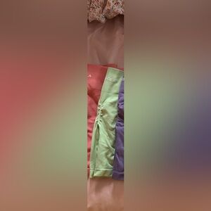 Green Seamless gym shorts